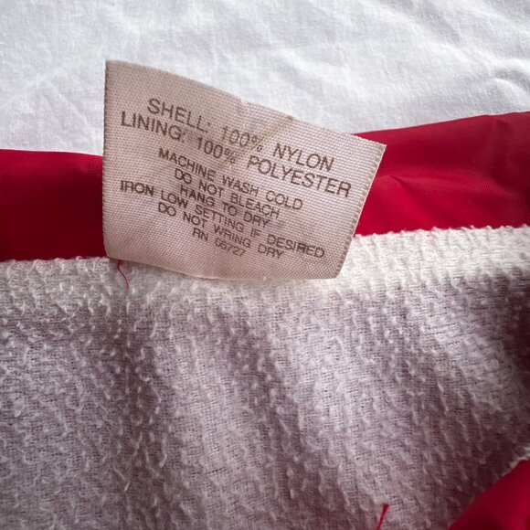 Beer Can Collectors of America Red Nylon Windbreaker Size L - Picture 8 of 8